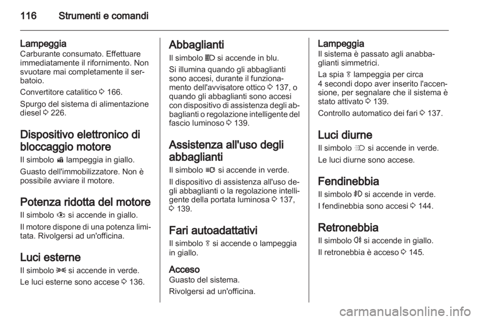 OPEL ZAFIRA TOURER 2012.5  Manuale di uso e manutenzione (in Italian) 