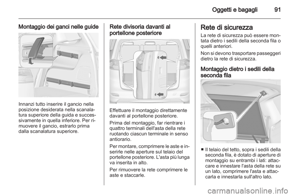 OPEL ZAFIRA TOURER 2012.5  Manuale di uso e manutenzione (in Italian) 