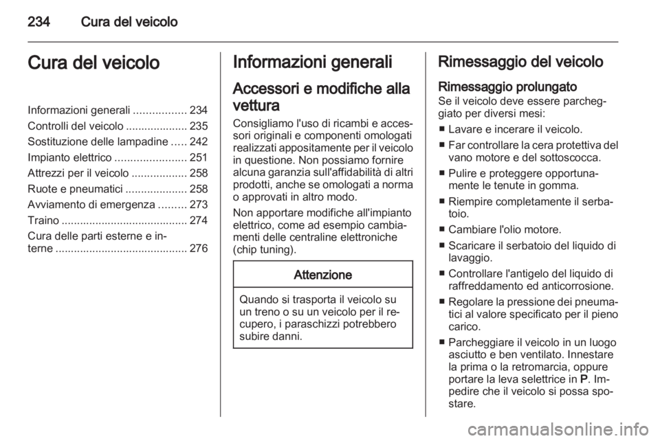 OPEL ZAFIRA TOURER 2013.5  Manuale di uso e manutenzione (in Italian) 