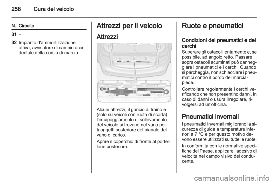 OPEL ZAFIRA TOURER 2013.5  Manuale di uso e manutenzione (in Italian) 