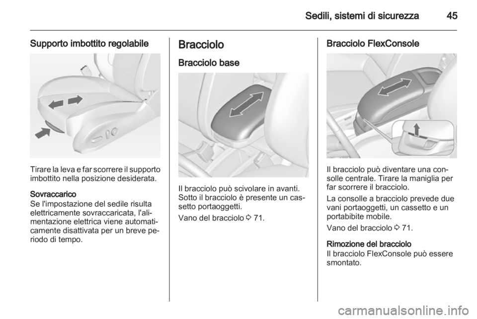 OPEL ZAFIRA TOURER 2013.5  Manuale di uso e manutenzione (in Italian) 