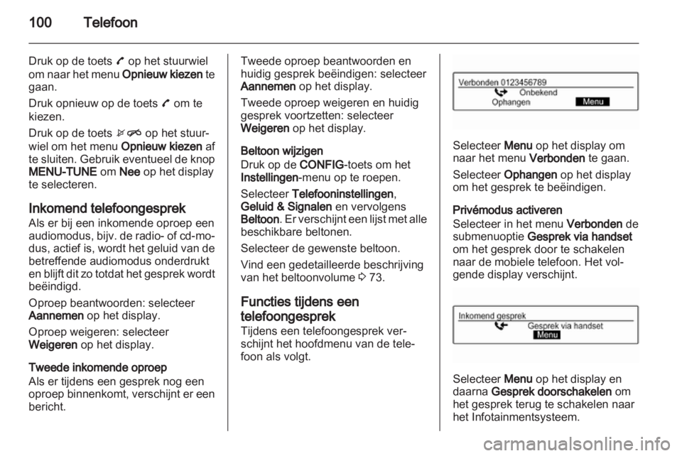OPEL ADAM 2013  Handleiding Infotainment (in Dutch) 