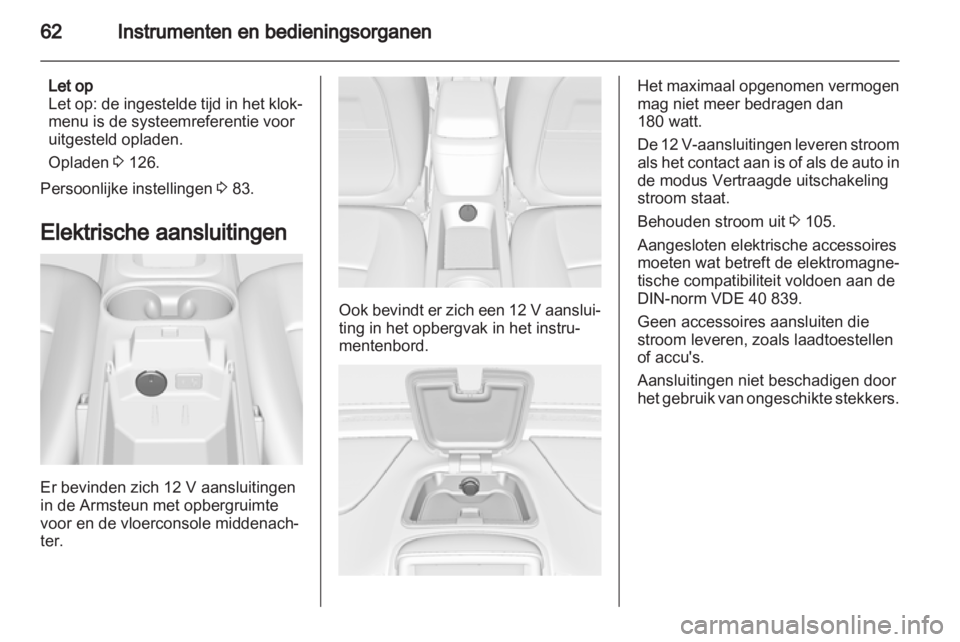 OPEL AMPERA 2012.5  Gebruikershandleiding (in Dutch) 