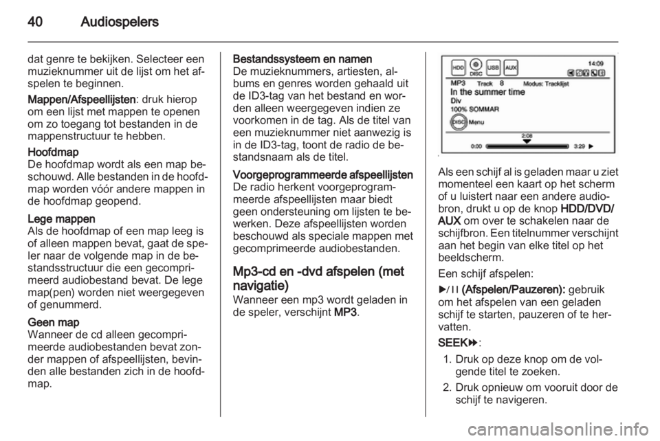 OPEL AMPERA 2013  Handleiding Infotainment (in Dutch) 