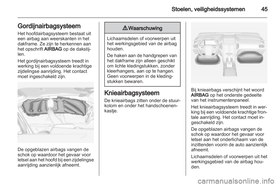 OPEL AMPERA 2013  Gebruikershandleiding (in Dutch) 