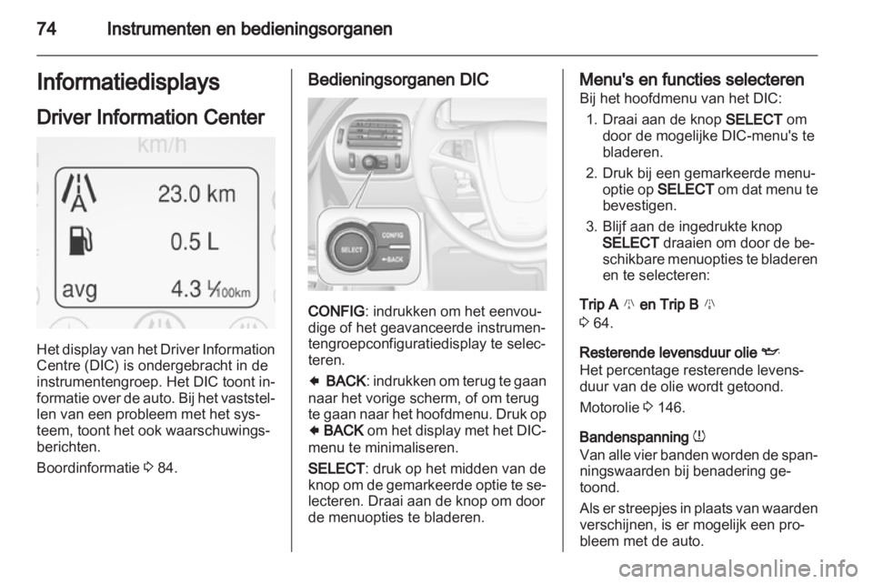 OPEL AMPERA 2013  Gebruikershandleiding (in Dutch) 