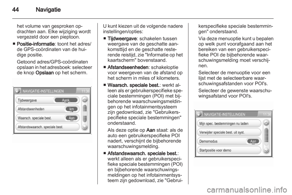OPEL ANTARA 2012  Handleiding Infotainment (in Dutch) 