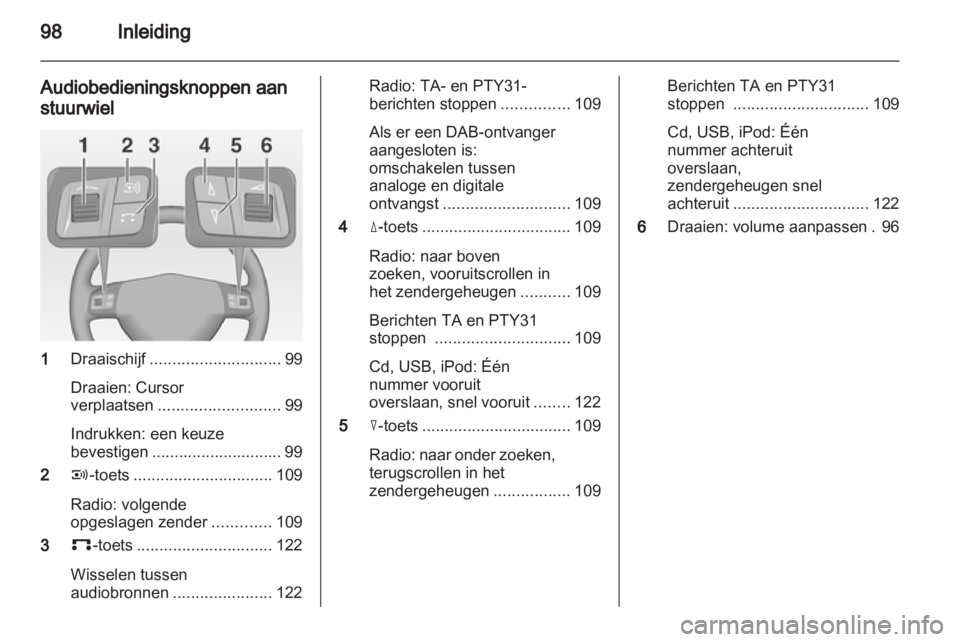 OPEL ANTARA 2013  Handleiding Infotainment (in Dutch) 