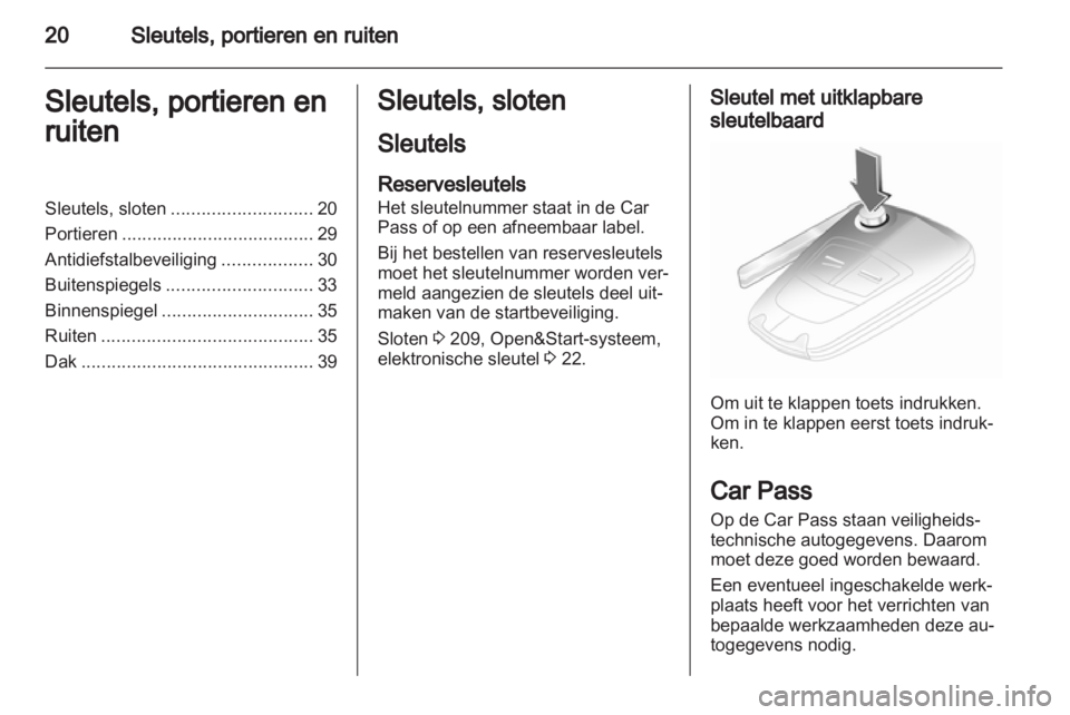OPEL ASTRA H 2013  Gebruikershandleiding (in Dutch) 