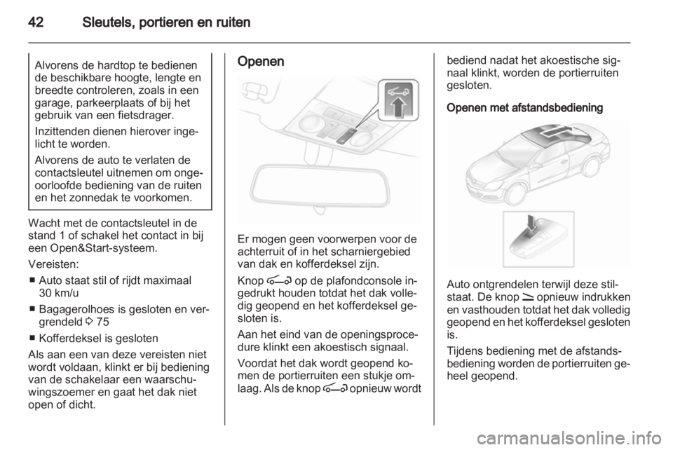 OPEL ASTRA H 2013  Gebruikershandleiding (in Dutch) 