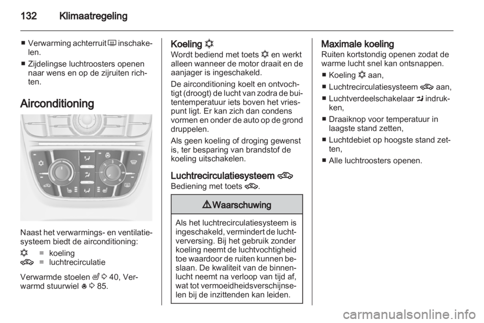OPEL ASTRA J 2011  Gebruikershandleiding (in Dutch) 