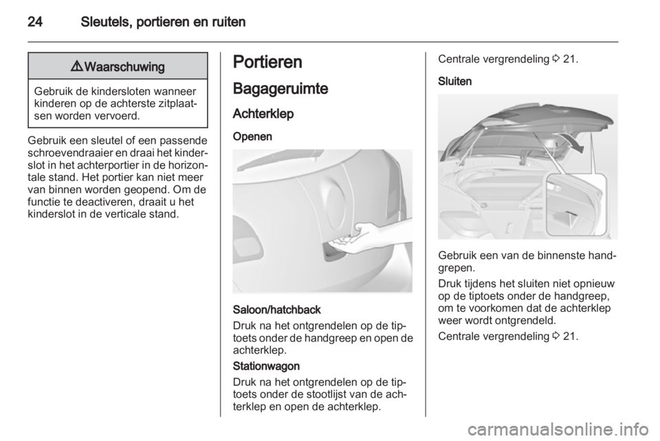 OPEL ASTRA J 2011  Gebruikershandleiding (in Dutch) 