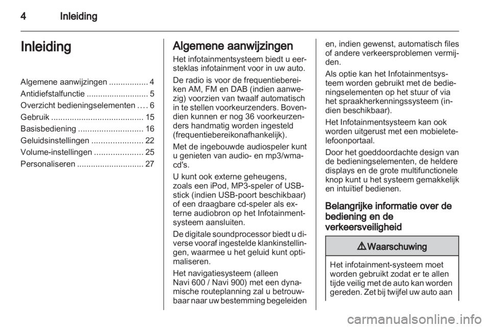 OPEL ASTRA J 2013  Handleiding Infotainment (in Dutch) 