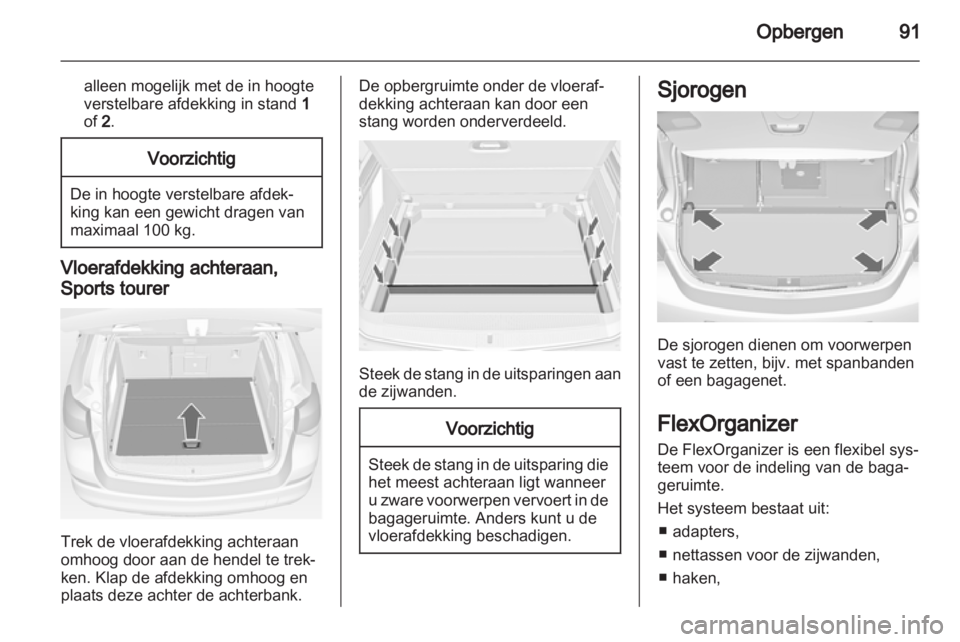 OPEL ASTRA J 2013  Gebruikershandleiding (in Dutch) 