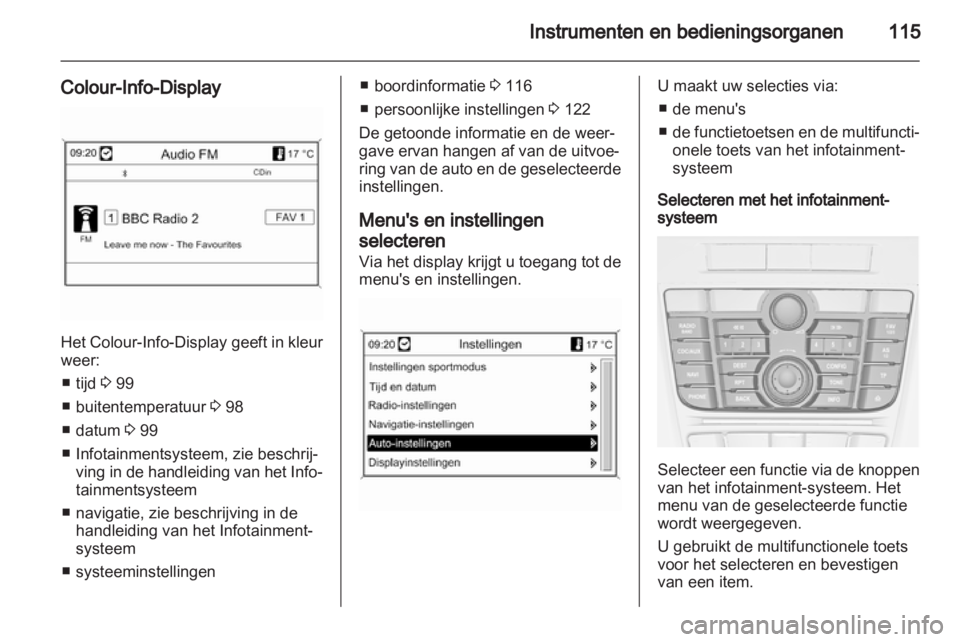 OPEL ASTRA J HB5 & ST 2012  Gebruikershandleiding (in Dutch) 