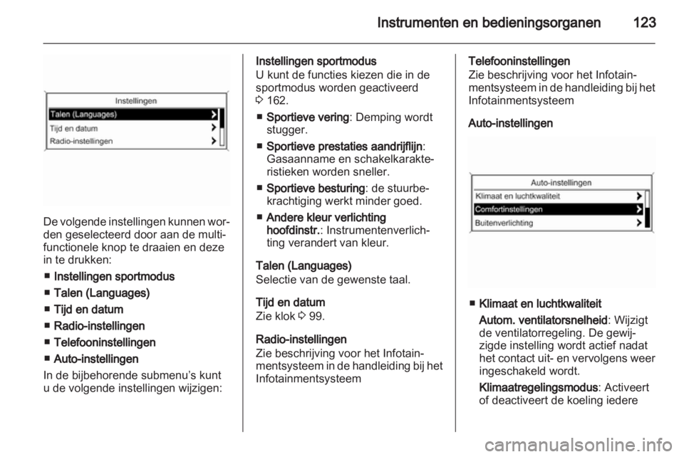 OPEL ASTRA J HB5 & ST 2012  Gebruikershandleiding (in Dutch) 