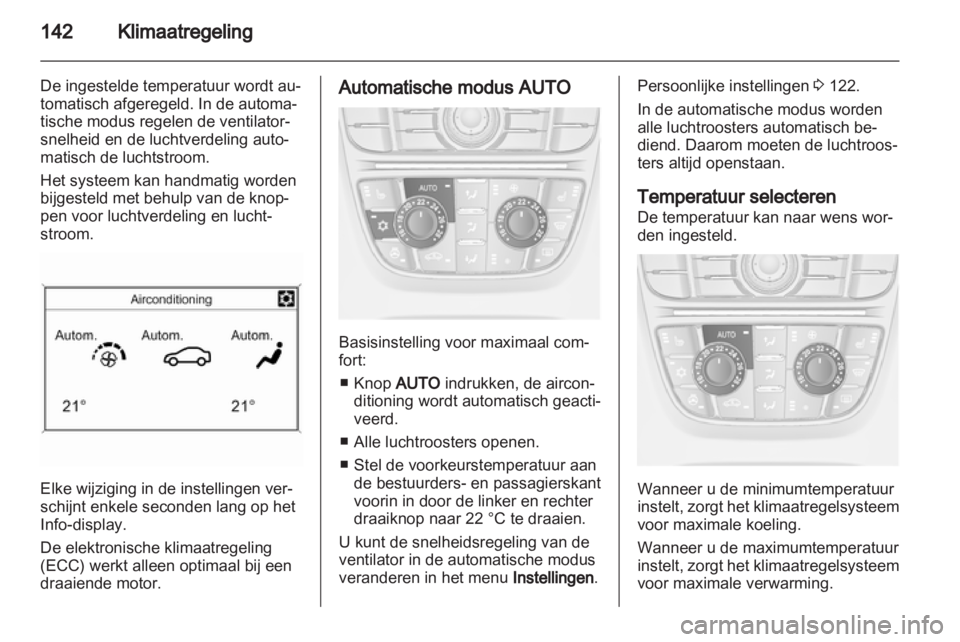 OPEL ASTRA J HB5 & ST 2012  Gebruikershandleiding (in Dutch) 