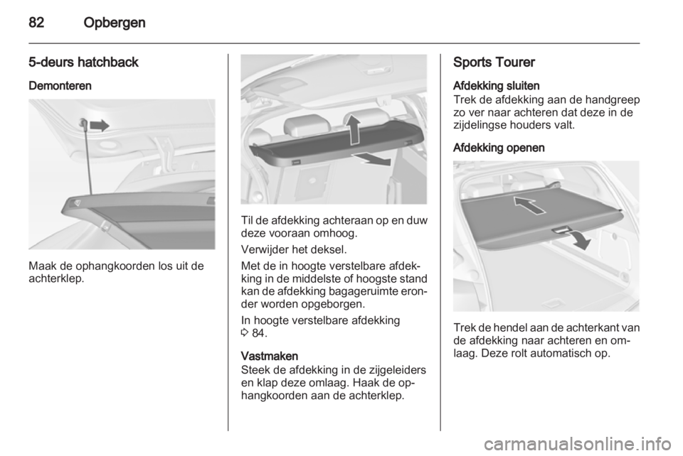 OPEL ASTRA J HB5 & ST 2012.5  Gebruikershandleiding (in Dutch) 