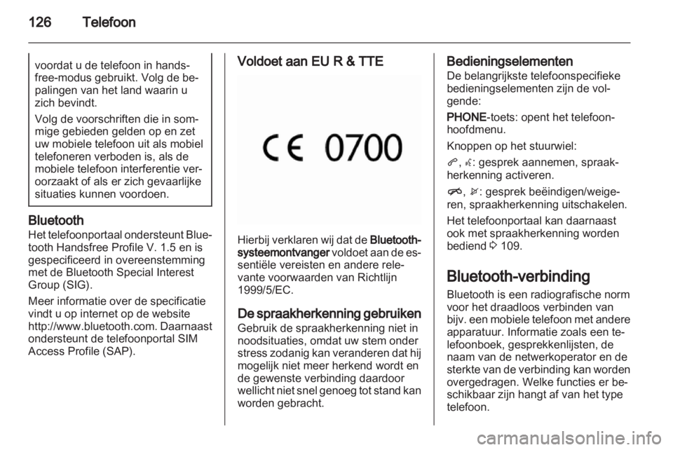 OPEL CASCADA 2013.5  Handleiding Infotainment (in Dutch) 