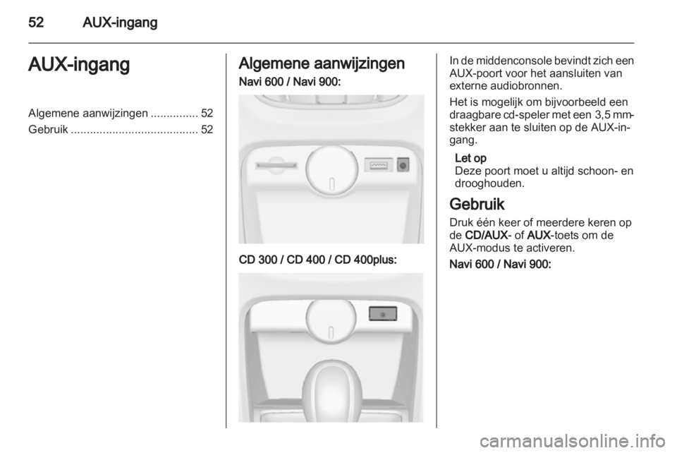 OPEL CASCADA 2013.5  Handleiding Infotainment (in Dutch) 