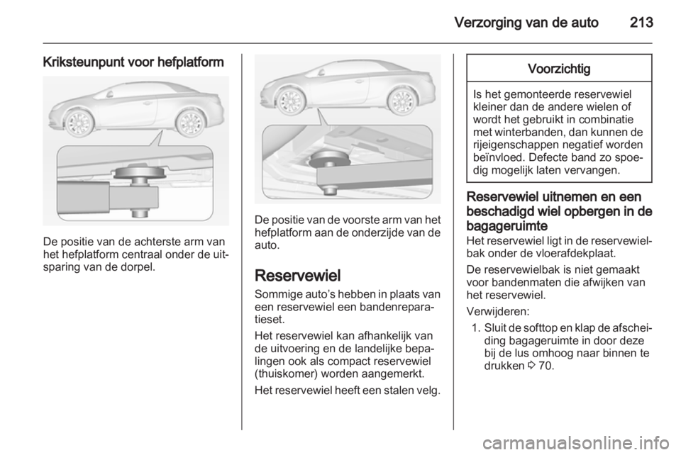 OPEL CASCADA 2013.5  Gebruikershandleiding (in Dutch) 