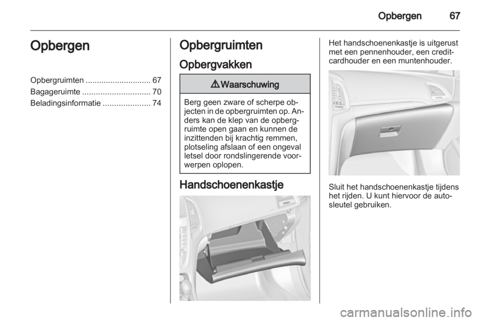 OPEL CASCADA 2013.5  Gebruikershandleiding (in Dutch) 