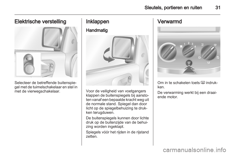 OPEL COMBO 2011.5  Gebruikershandleiding (in Dutch) 