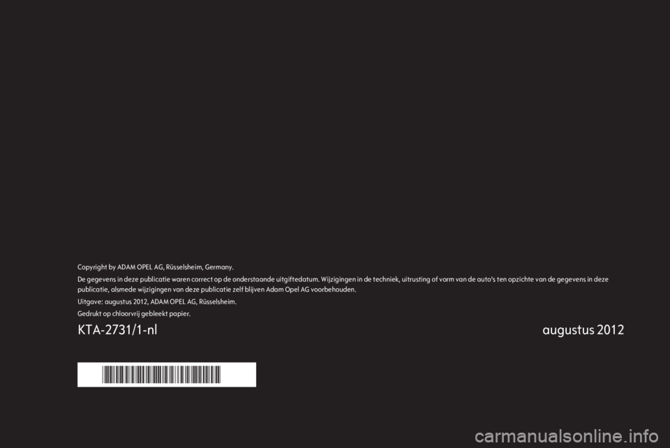 OPEL COMBO D 2013  Handleiding Infotainment (in Dutch) 