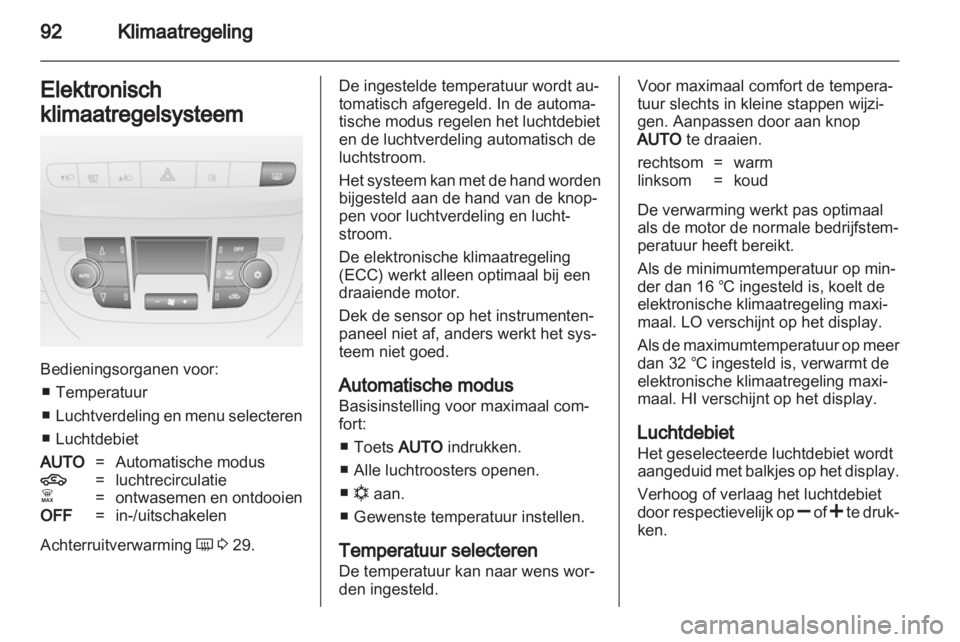 OPEL COMBO D 2013  Gebruikershandleiding (in Dutch) 