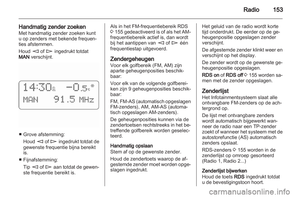 OPEL CORSA 2010.5  Handleiding Infotainment (in Dutch) 