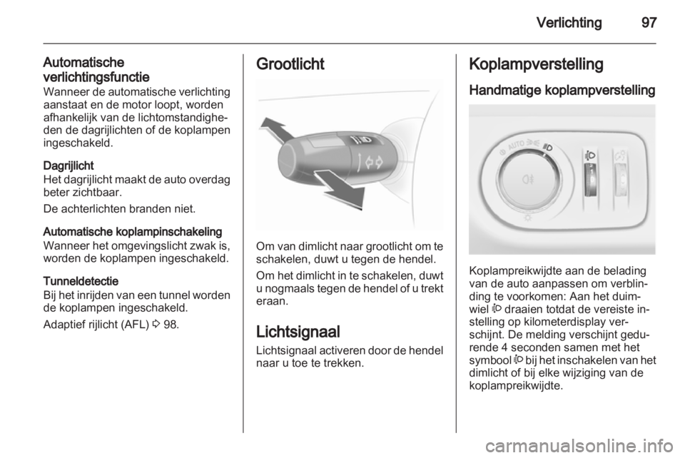 OPEL CORSA 2011.5  Gebruikershandleiding (in Dutch) 