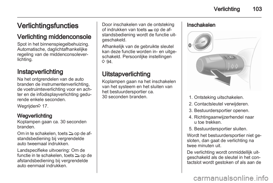 OPEL CORSA 2012  Gebruikershandleiding (in Dutch) 