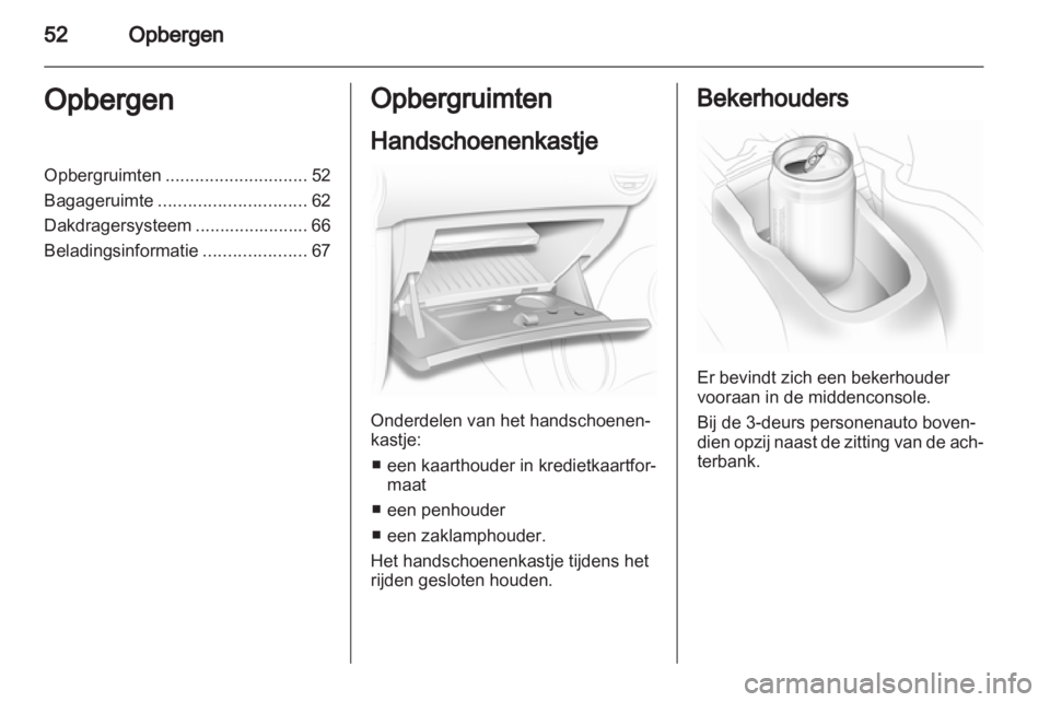 OPEL CORSA 2012  Gebruikershandleiding (in Dutch) 