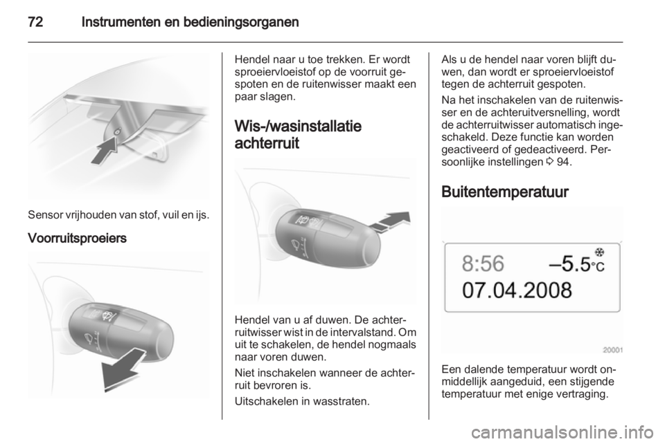 OPEL CORSA 2012  Gebruikershandleiding (in Dutch) 