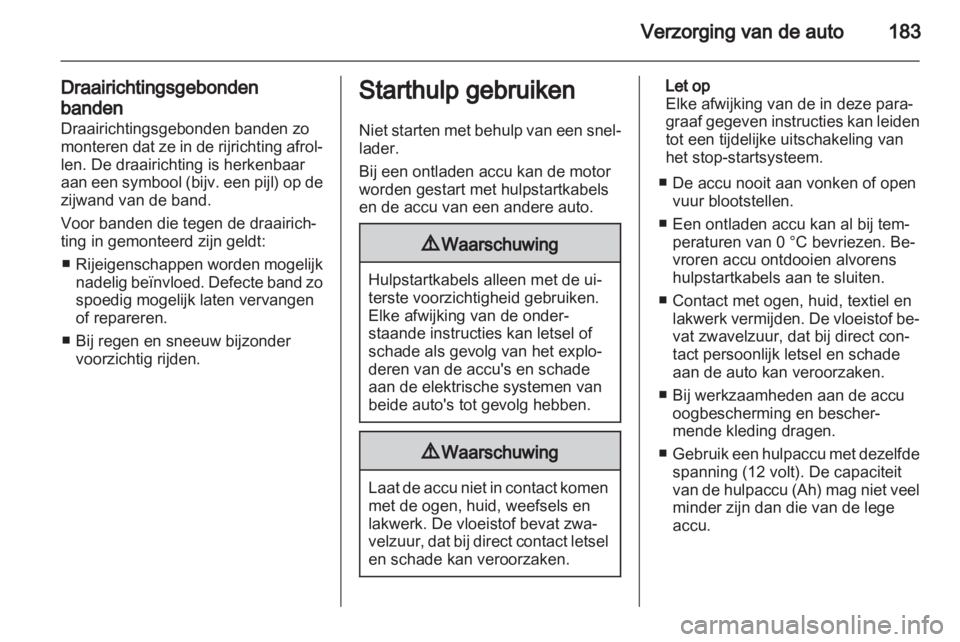 OPEL CORSA 2012.5  Gebruikershandleiding (in Dutch) 