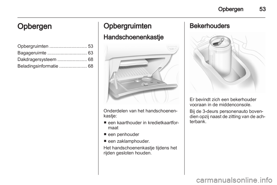 OPEL CORSA 2012.5  Gebruikershandleiding (in Dutch) 