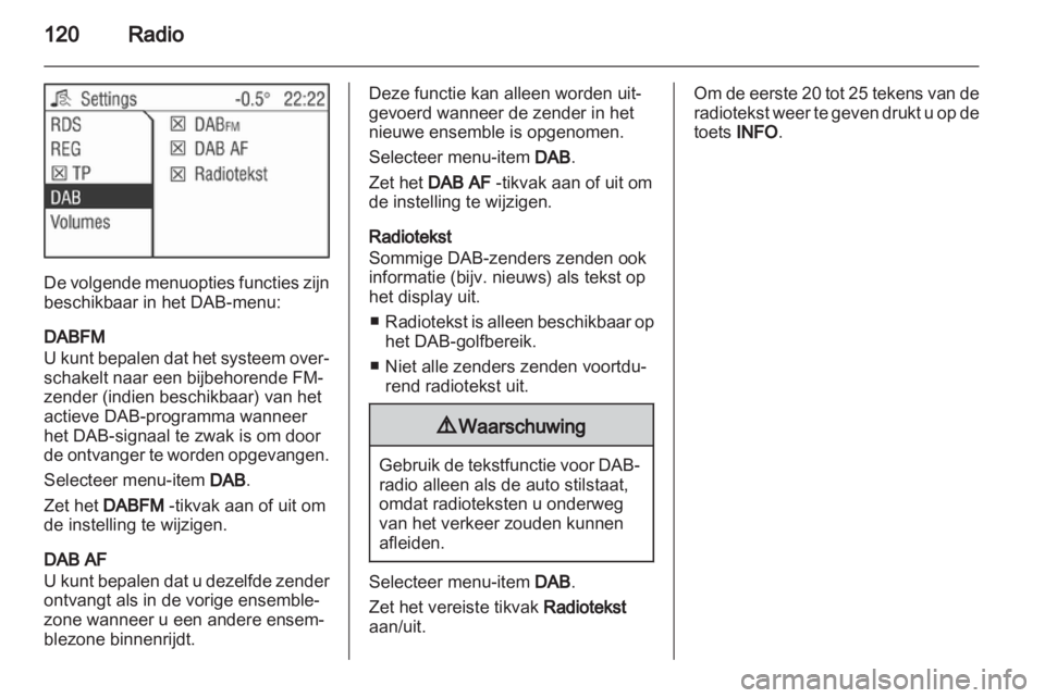 OPEL CORSA 2013  Handleiding Infotainment (in Dutch) 