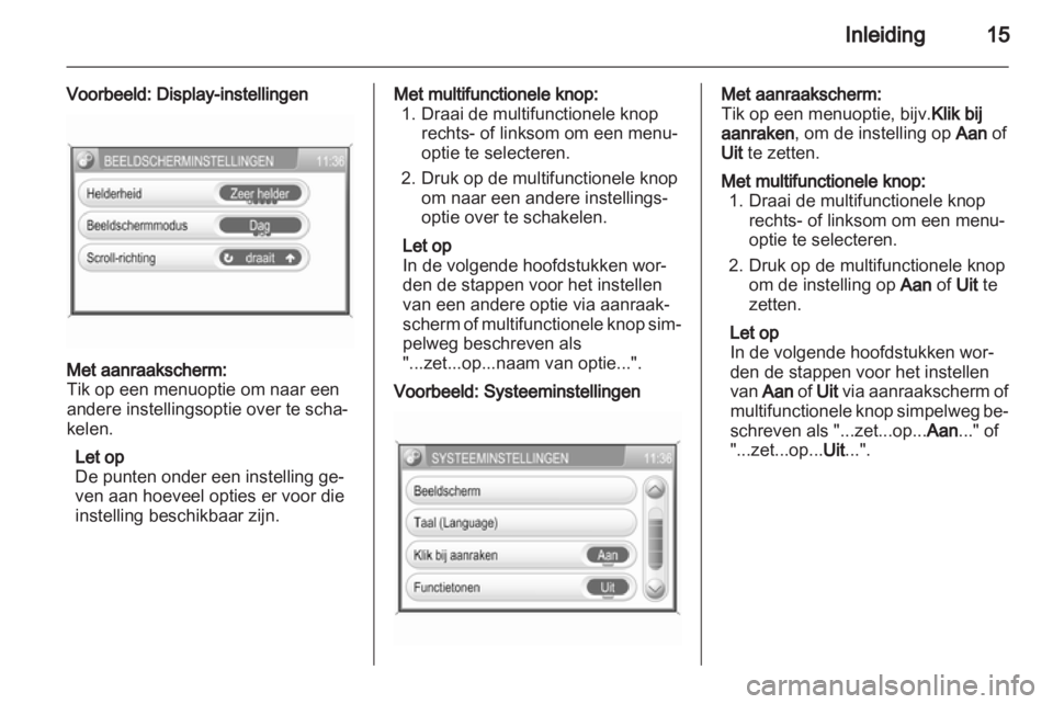 OPEL CORSA 2013  Handleiding Infotainment (in Dutch) 