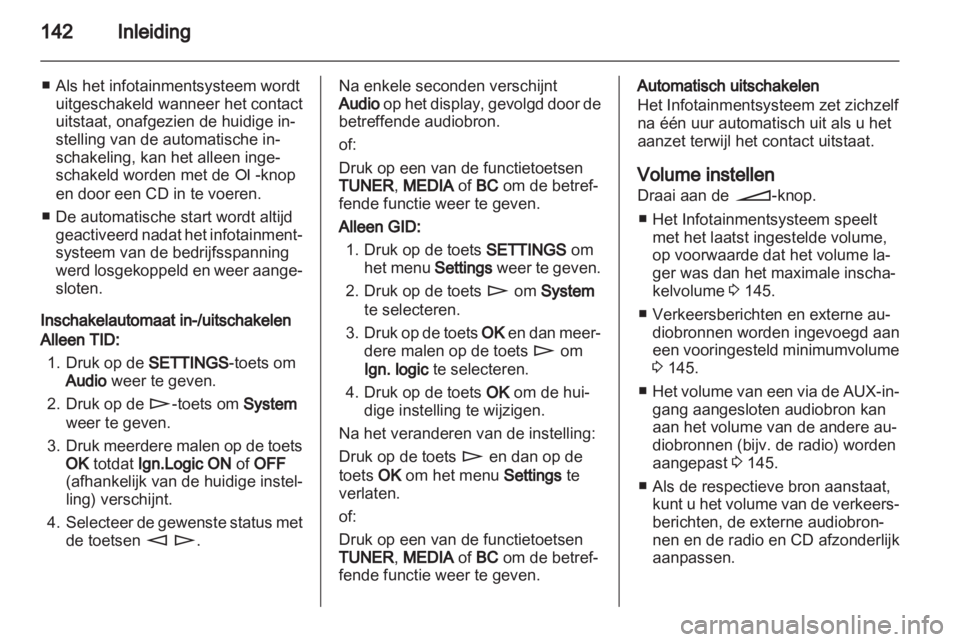 OPEL CORSA 2013  Handleiding Infotainment (in Dutch) 