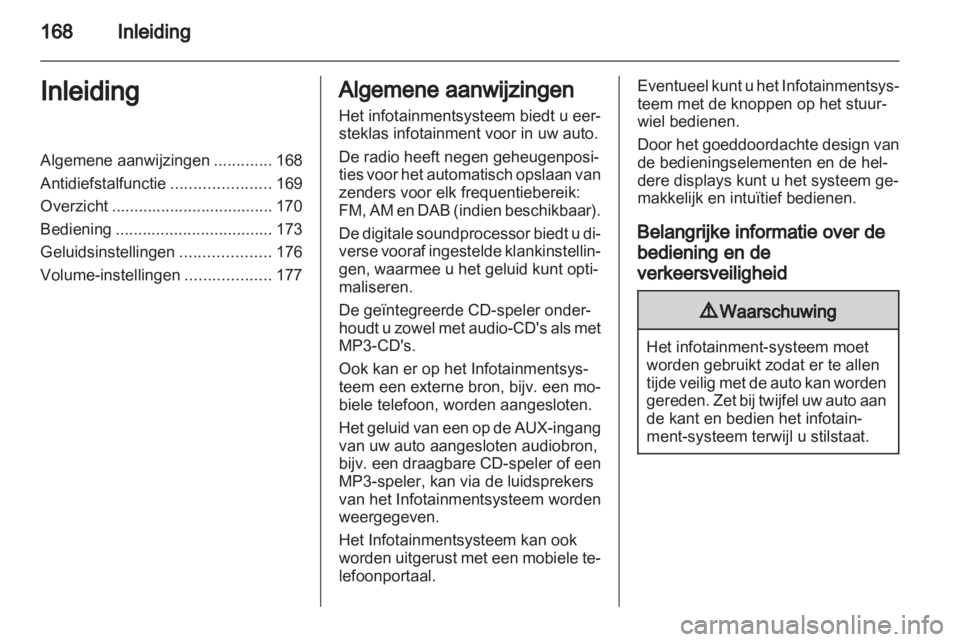 OPEL CORSA 2013  Handleiding Infotainment (in Dutch) 