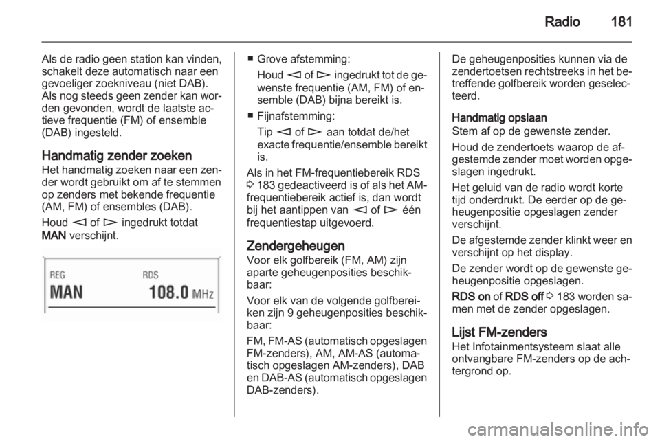 OPEL CORSA 2013  Handleiding Infotainment (in Dutch) 