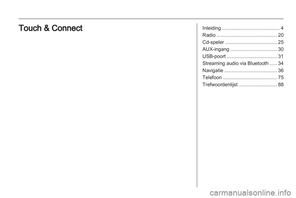 OPEL CORSA 2013  Handleiding Infotainment (in Dutch) 
