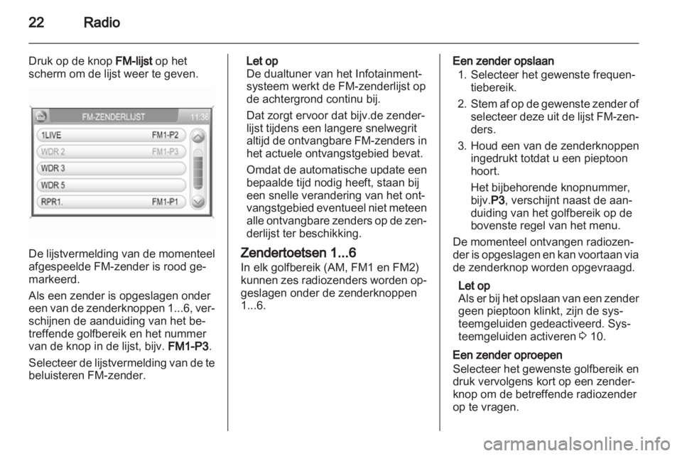 OPEL CORSA 2013  Handleiding Infotainment (in Dutch) 