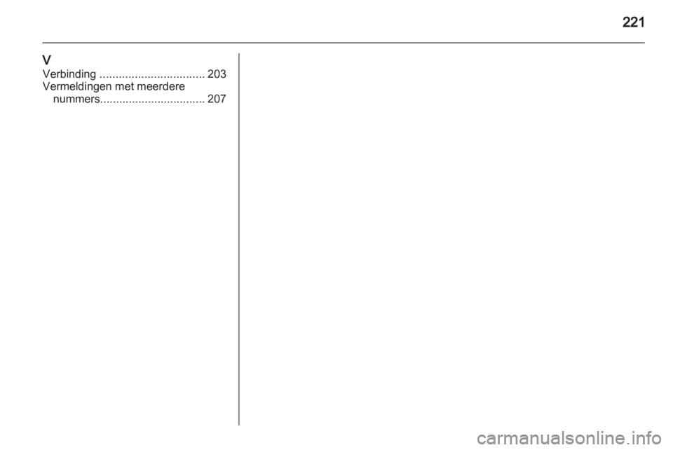 OPEL CORSA 2013  Handleiding Infotainment (in Dutch) 