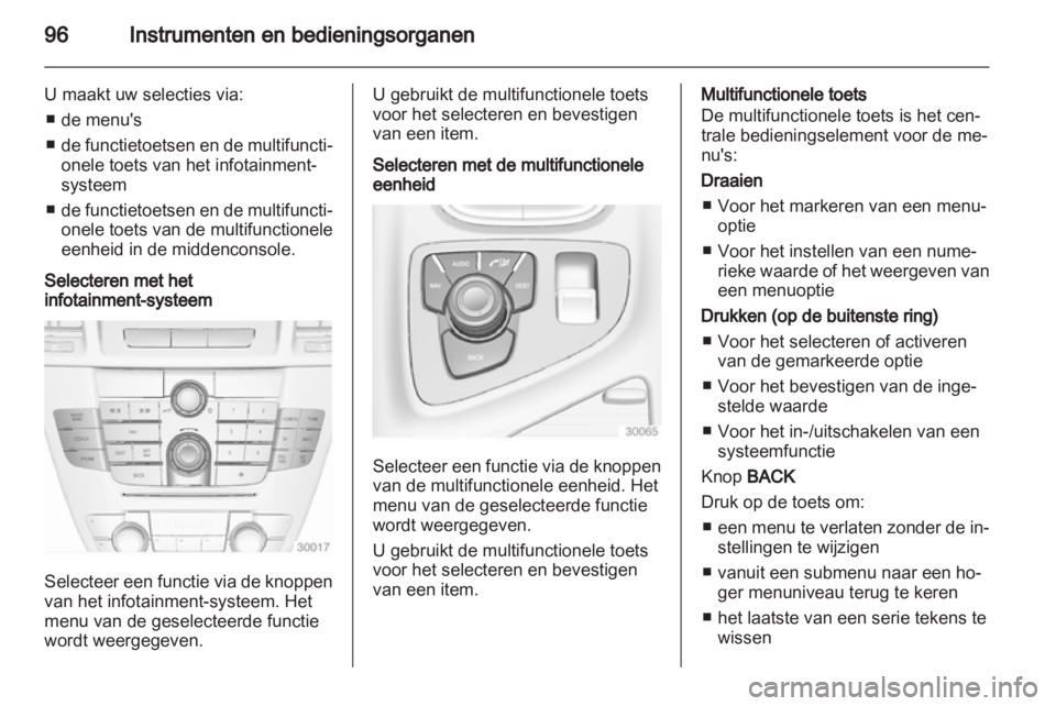 OPEL INSIGNIA 2010.5  Gebruikershandleiding (in Dutch) 