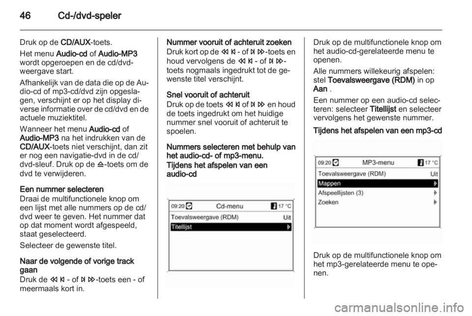 OPEL INSIGNIA 2011  Handleiding Infotainment (in Dutch) 