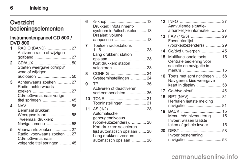 OPEL INSIGNIA 2011  Handleiding Infotainment (in Dutch) 