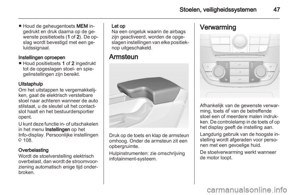 OPEL INSIGNIA 2011.5  Gebruikershandleiding (in Dutch) 