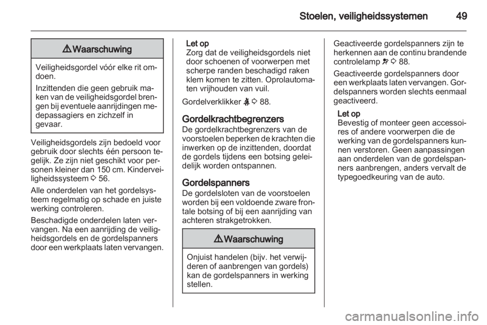 OPEL INSIGNIA 2011.5  Gebruikershandleiding (in Dutch) 