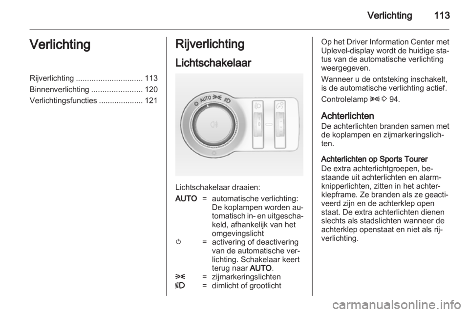 OPEL INSIGNIA 2012  Gebruikershandleiding (in Dutch) 